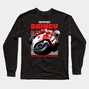 Wayne Rainey 500cc 90s Retro Long Sleeve T-Shirt